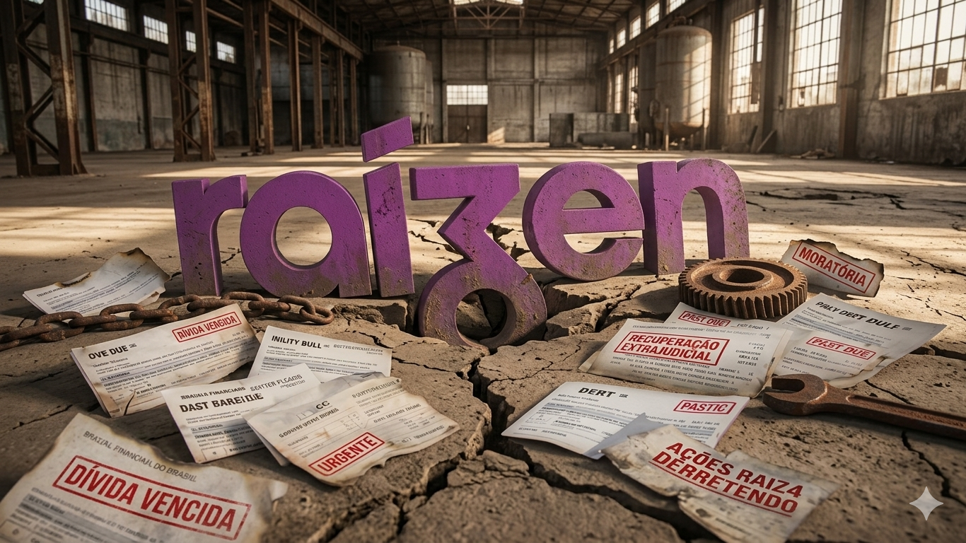 Raízen em Recuperação Extrajudicial e impacto em RAIZ4 e CRAs